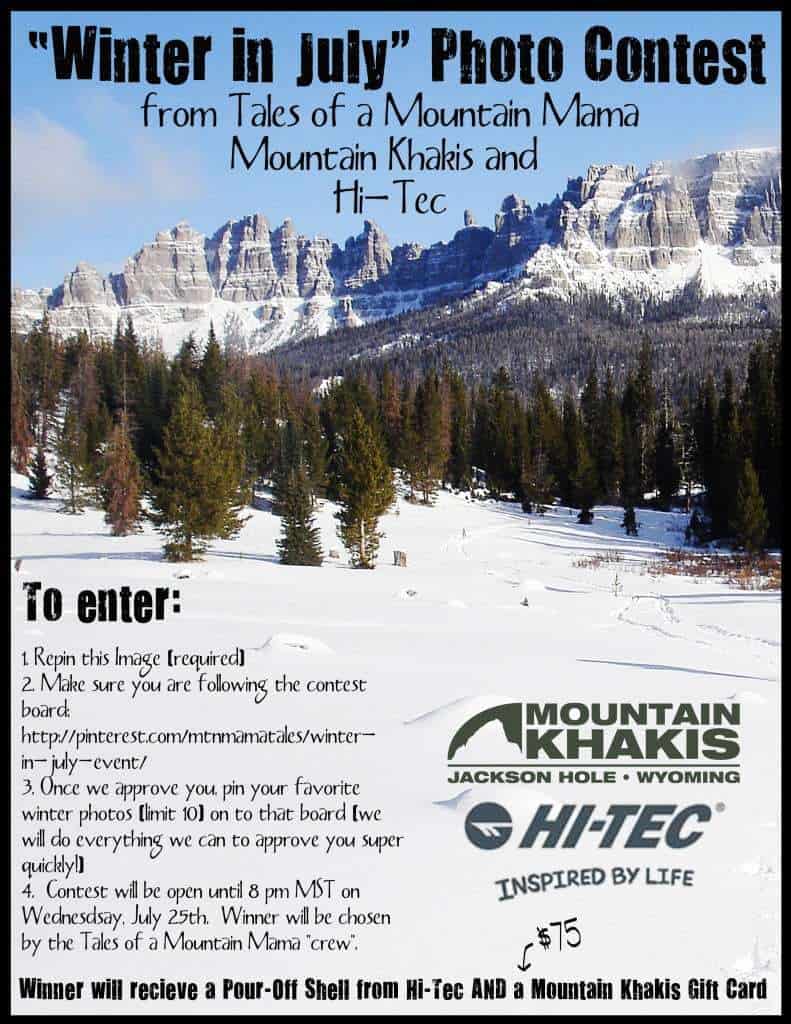 Winter in July! Let's Cool Things Down! Tales of a Mountain Mama