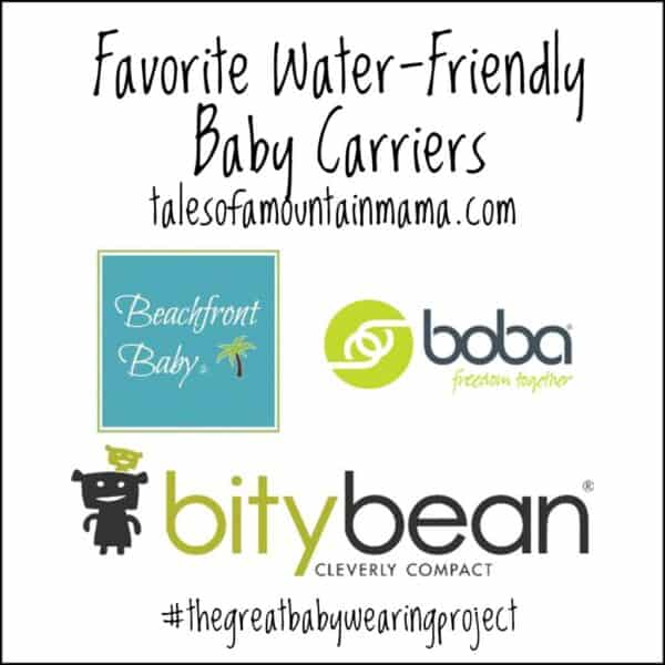 Our Favorite WaterFriendly Baby Carriers + Coupon Code Tales of a