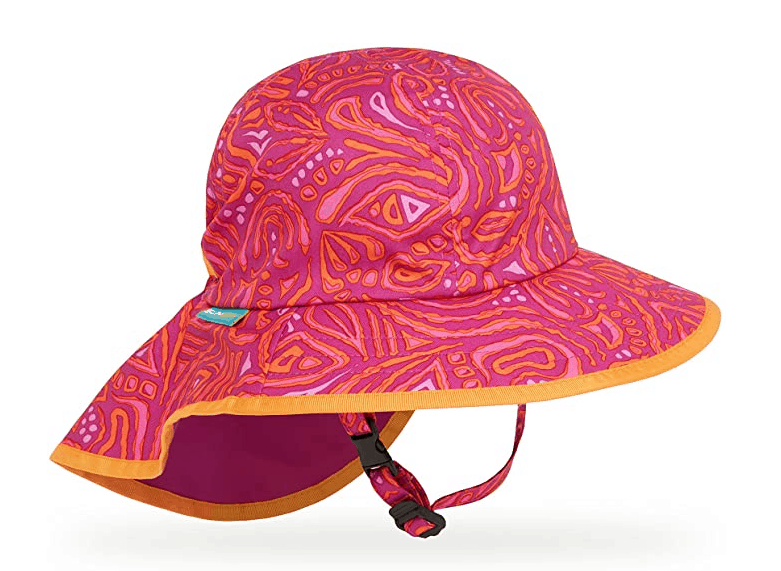 Kids Reversible Sun Hats Boys Girls Beach Hat Summer Breathable Sun