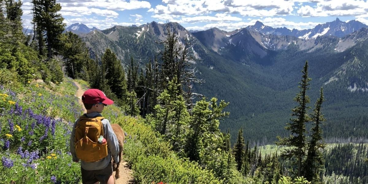 how far can kids hike