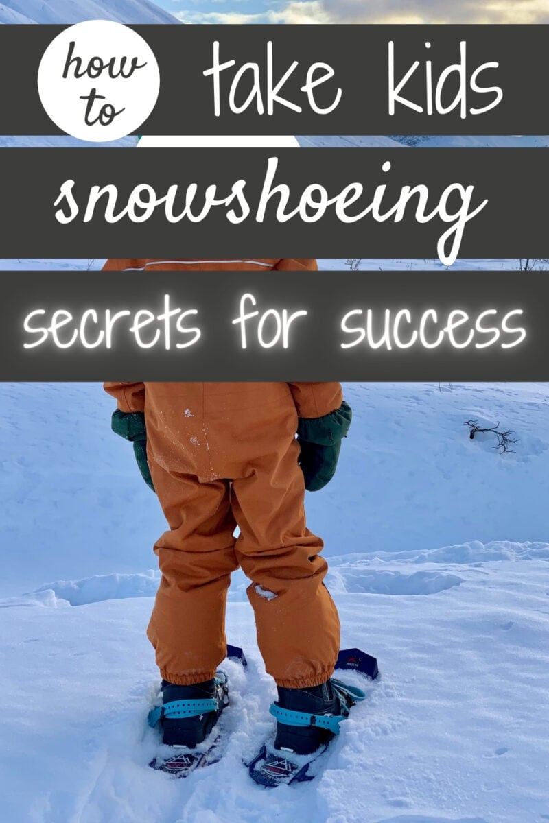 How to Snowshoe with Kids Tales of a Mountain Mama