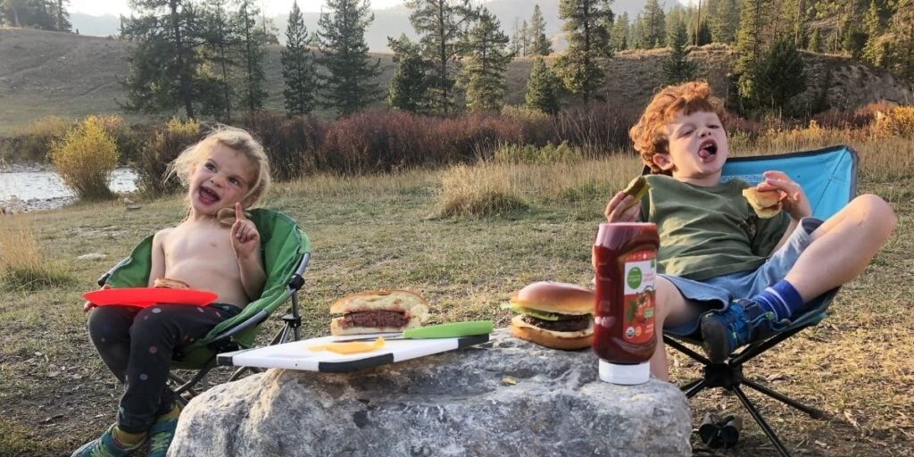 Family camping meal plan