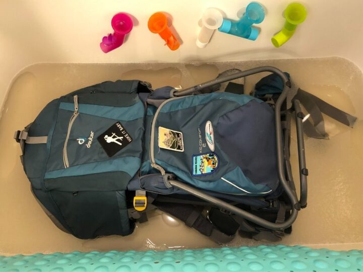 How to Wash Your Backpack and Kid Carriers Tales of a Mountain Mama