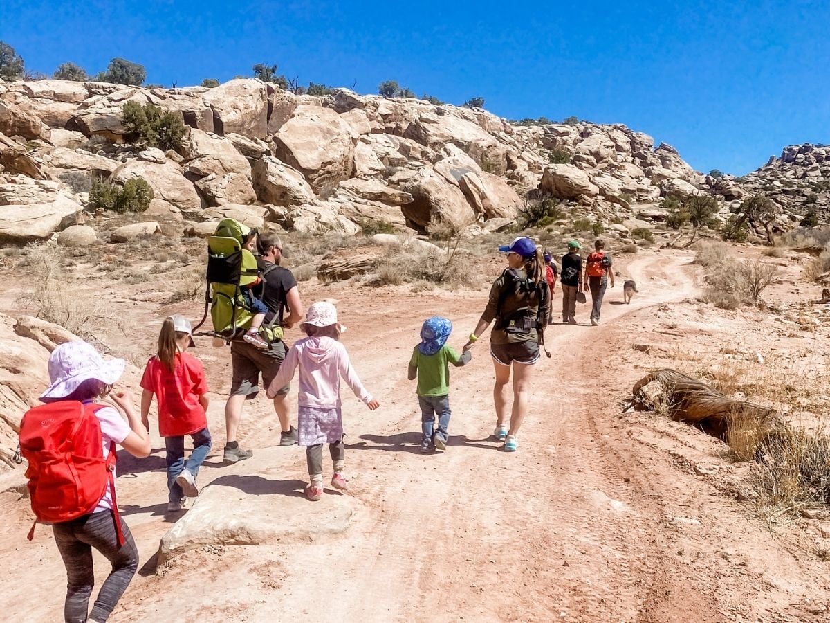 How to hike with kids of differing abilities