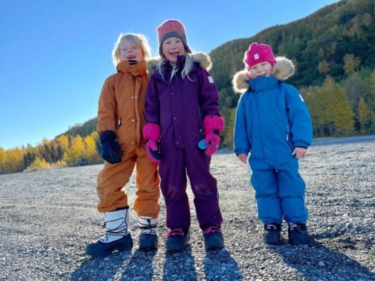 Tips for Winter Without Snow 1 Alaska kids wearing Reima gear when there's no snow