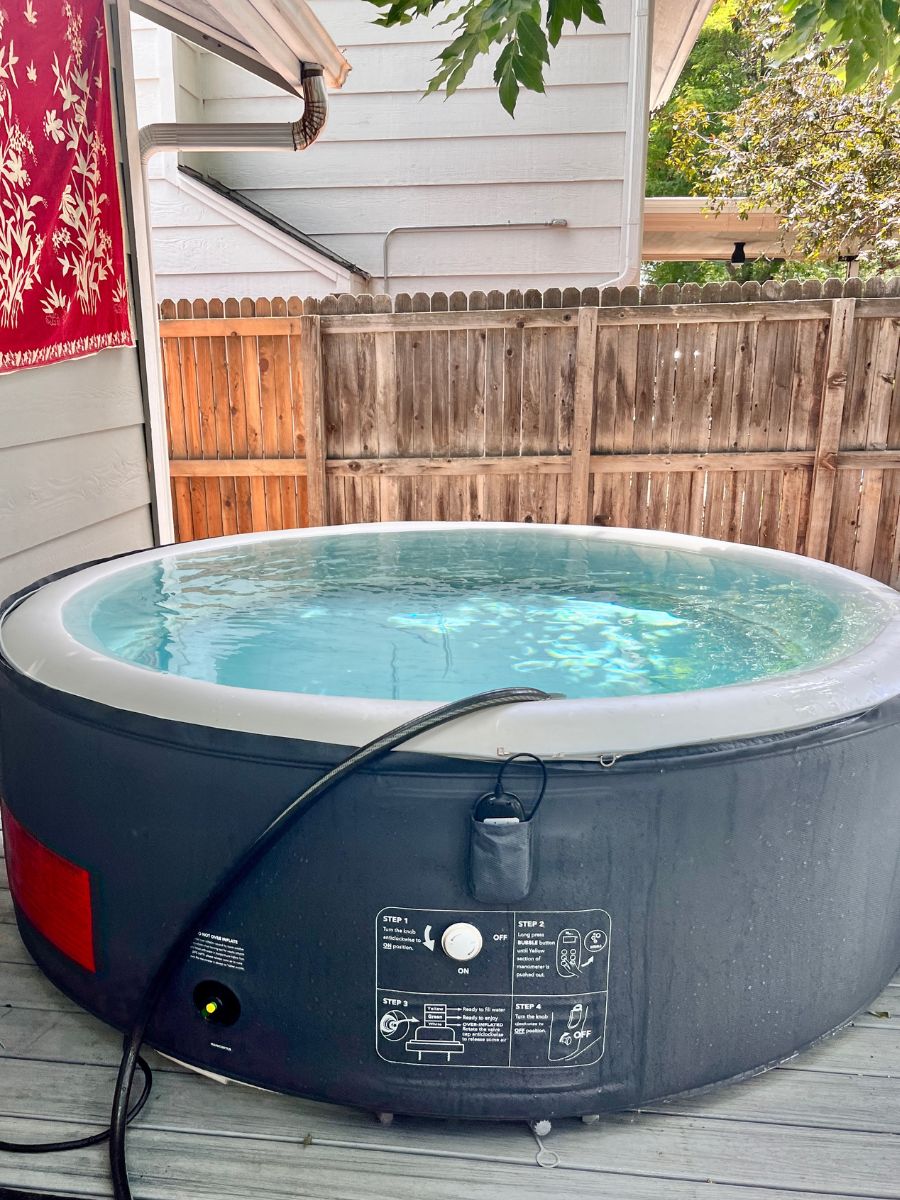 MSpa Hot Tub Review Tales of a Mountain Mama