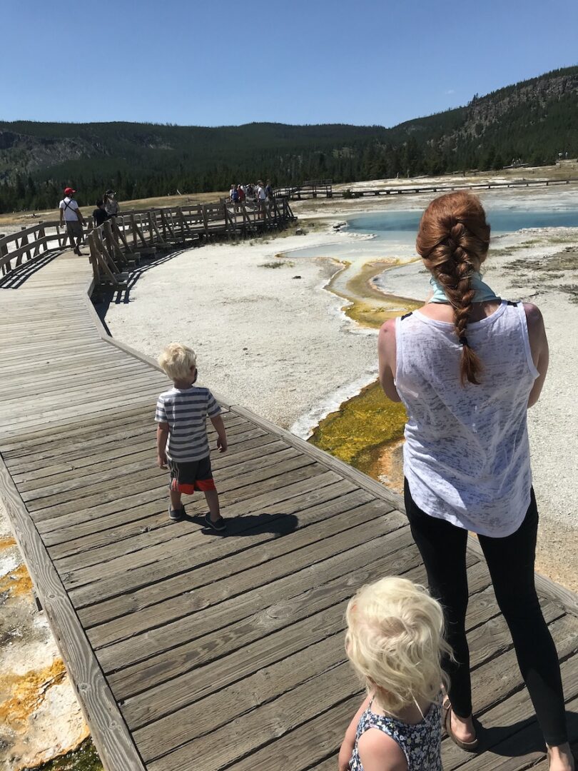 Yellowstone Path Trail Etiquette For Kids - Tales of a Mountain Mama
