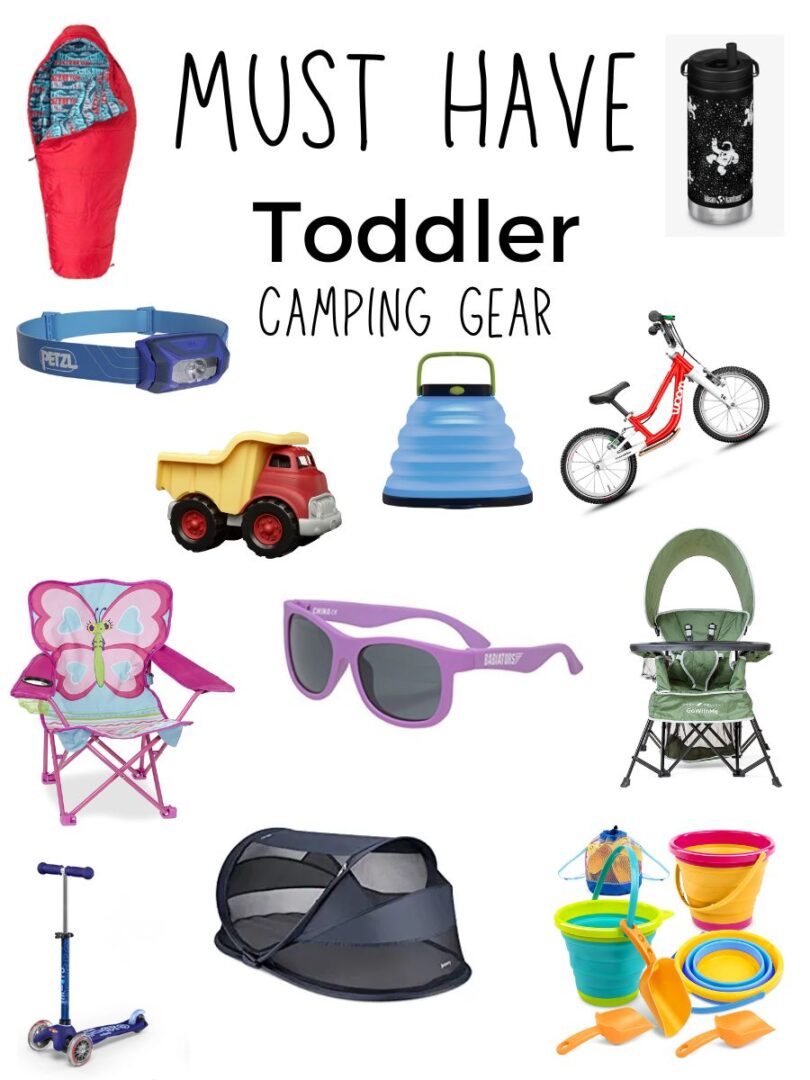 Camping Gear For Toddlers Tales of a Mountain Mama