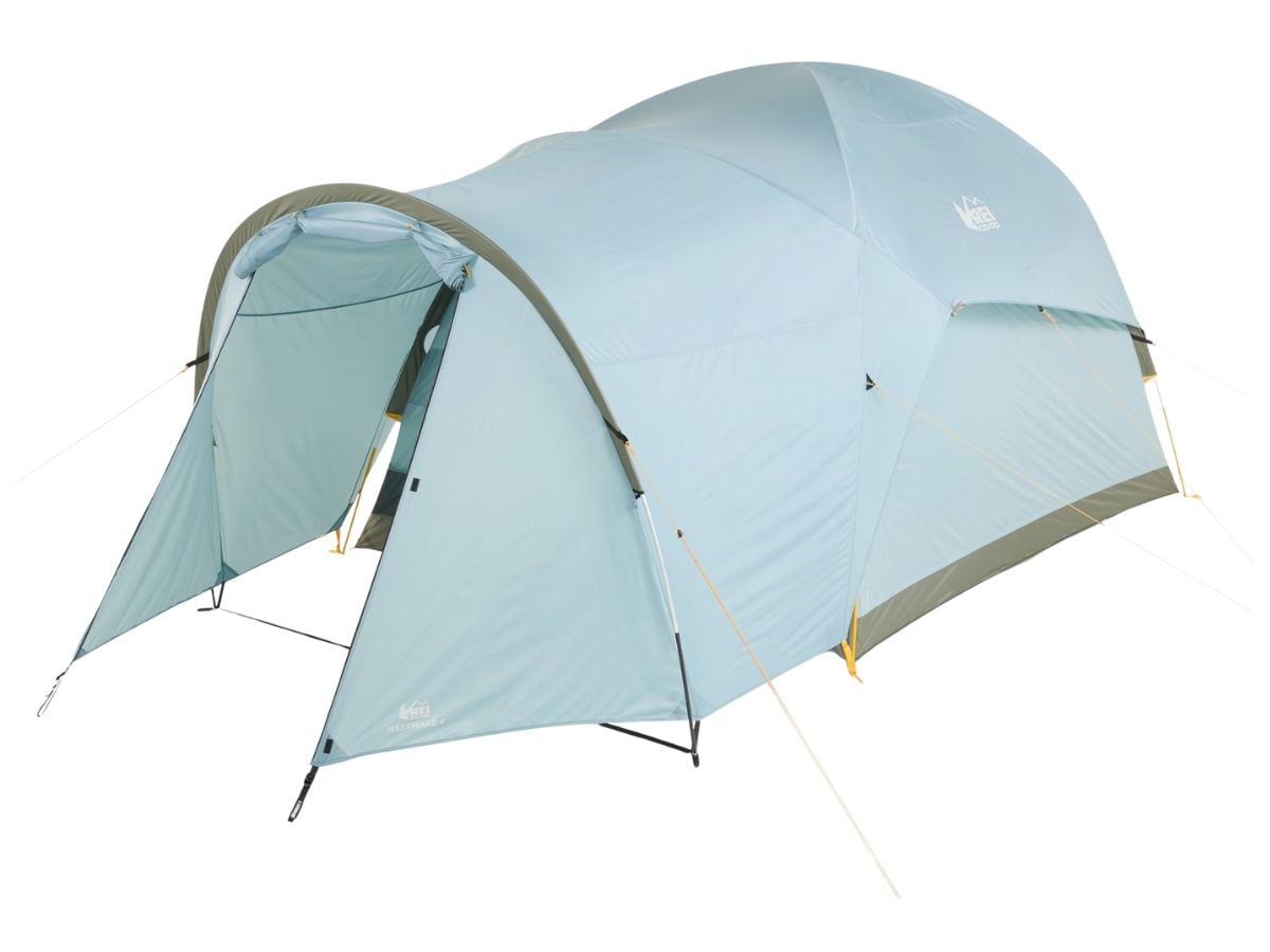 Best Family Tents Update Horizontal 4 REI Westward 6 tent in blue