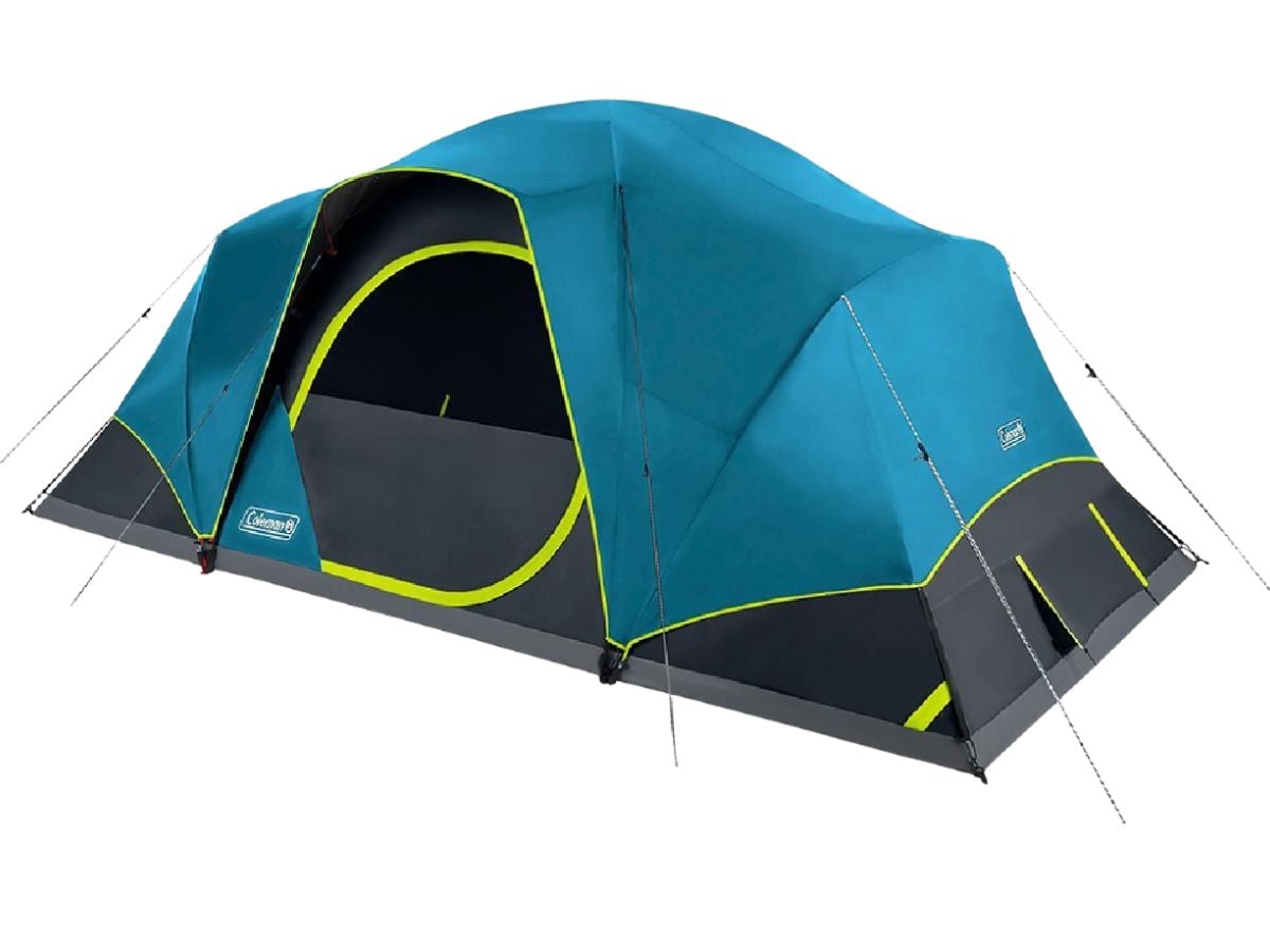 Best Family Tents Update Horizontal 6 Dark black and blue coleman skydome dark room 10 person tent