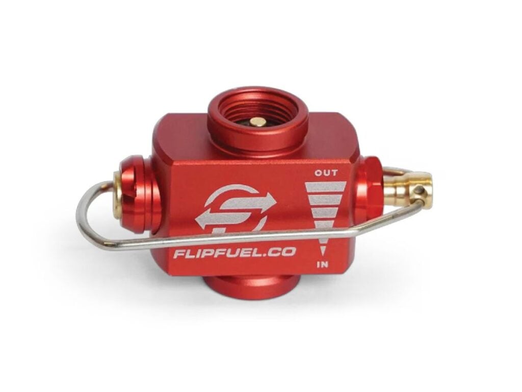 Flip Fuel Transfer Device