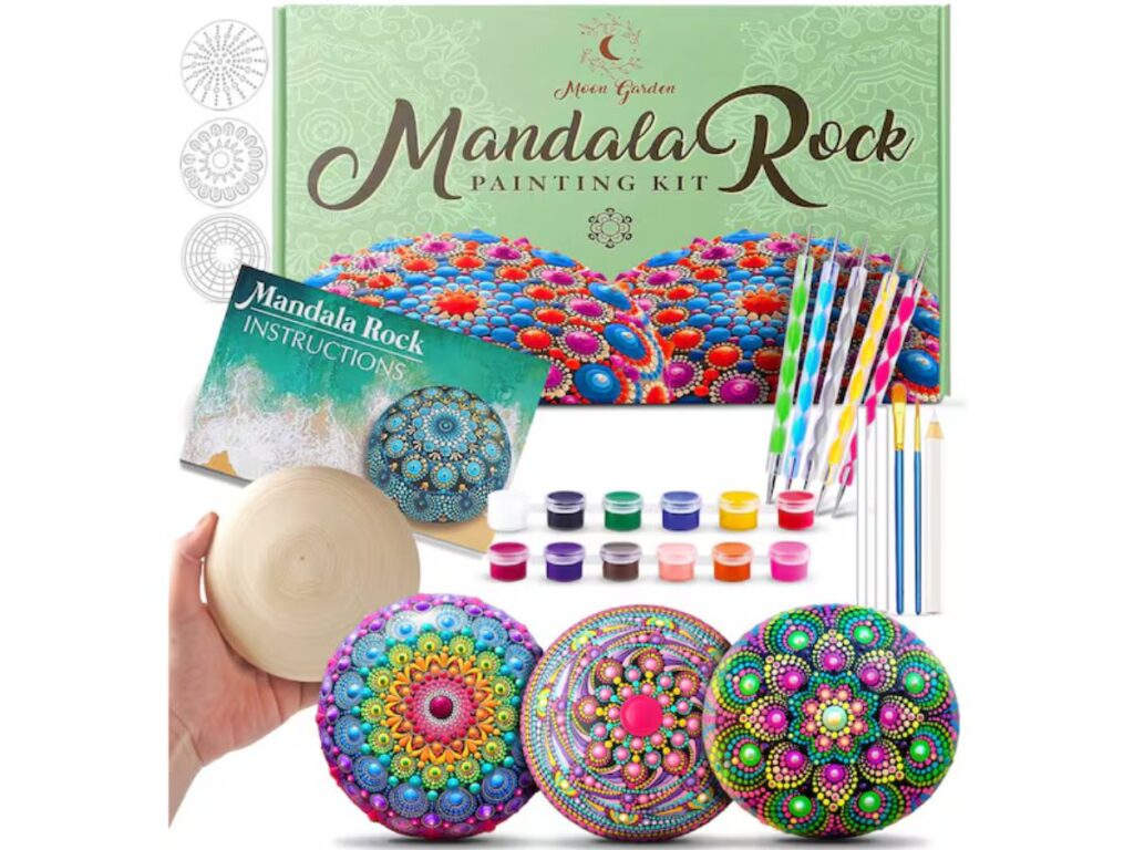 Mandala Rock Painting Kit