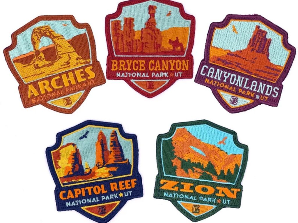 National Parks Patches