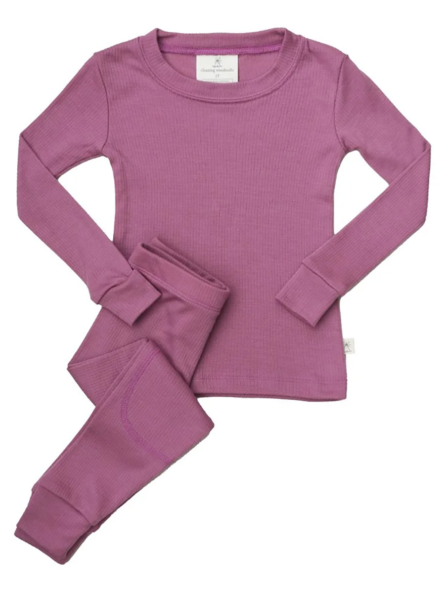 Pink base layer set
