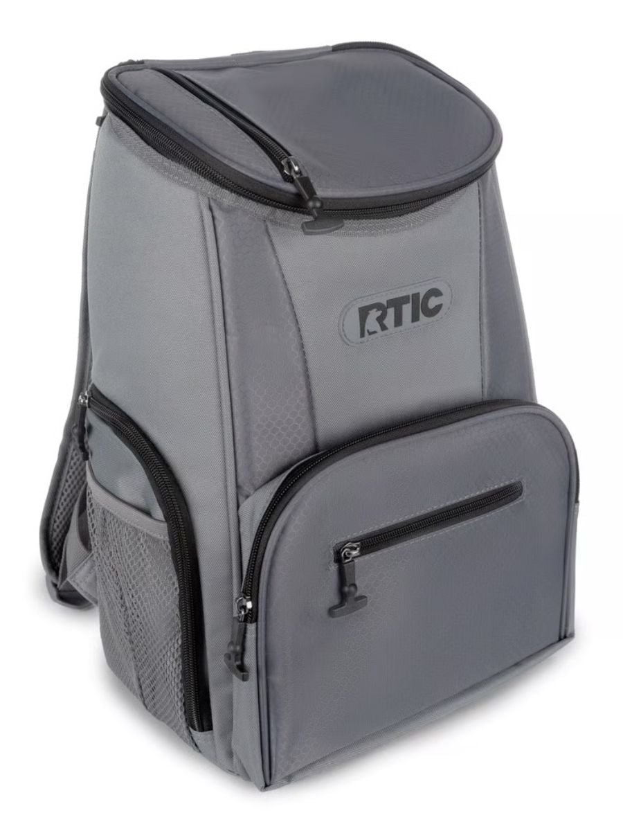 Grey backpack cooler